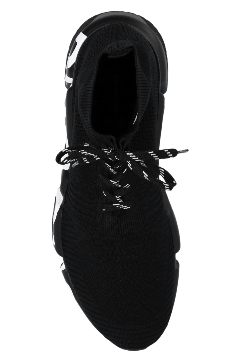 Black Speed Lace Up Graffiti sneakers Balenciaga IetpShops GB